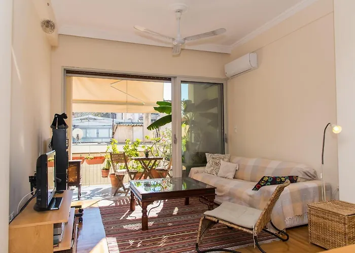 2 Bedroom Apartment At The Historical Center, View To Acropolis